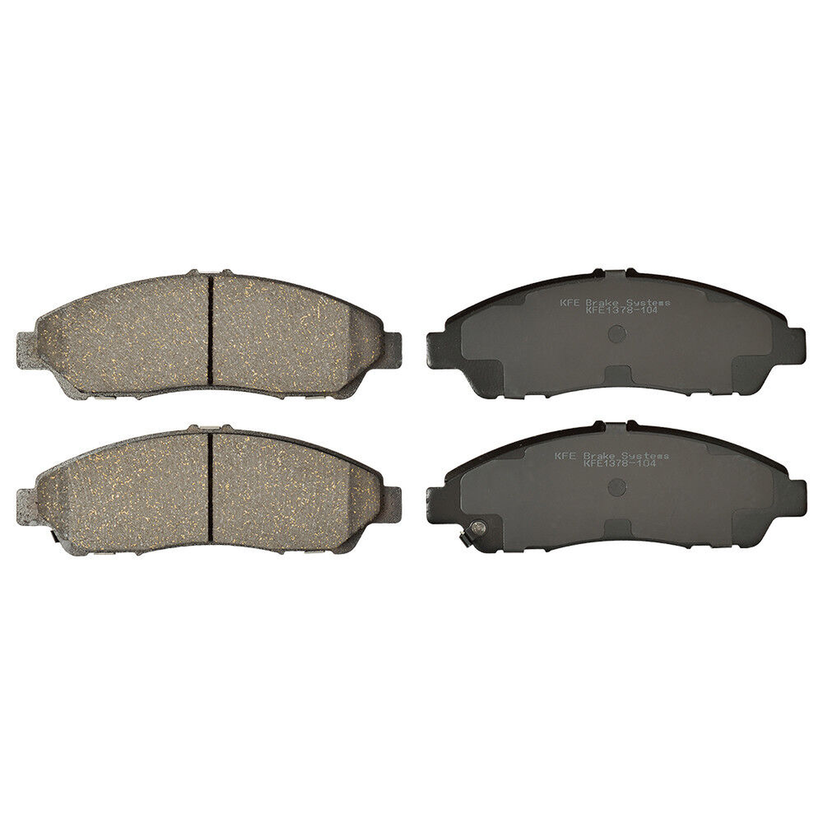 D1280 acura mdx 2007 2009 front brake pads ceramic d1280 1