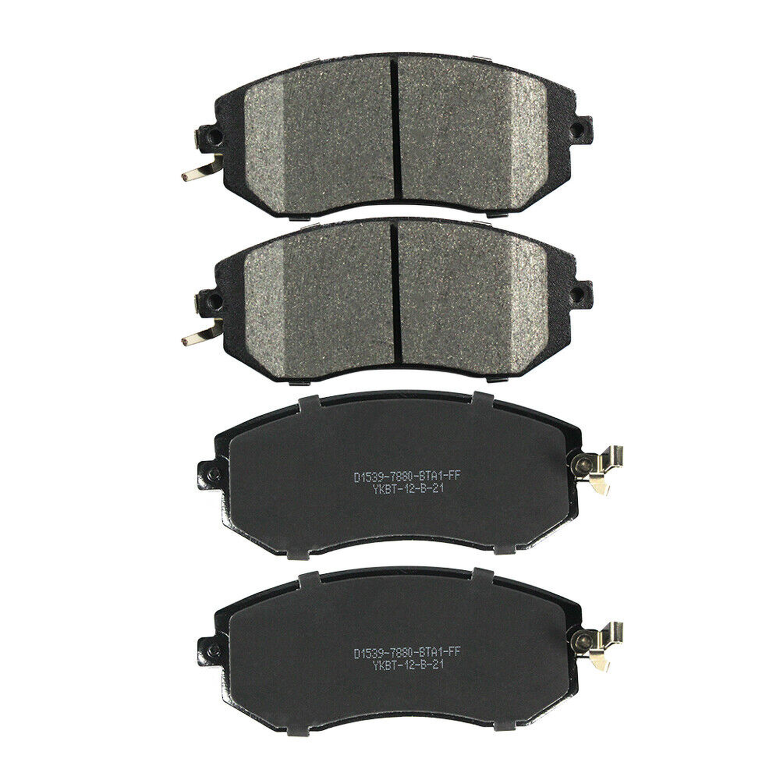 D1539 scion frs 2013 2016 front brake pads ceramic d1539 2
