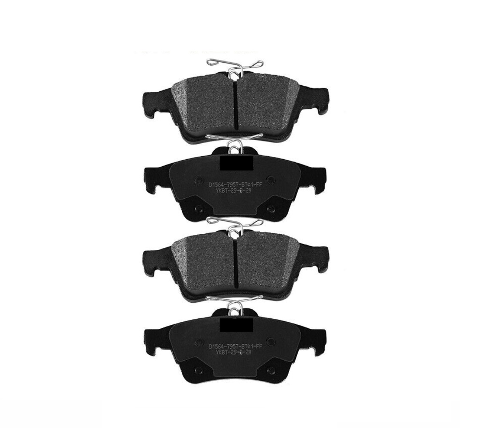 D1645 ford escape 2013 2019 front brake pads ceramic d1645 2
