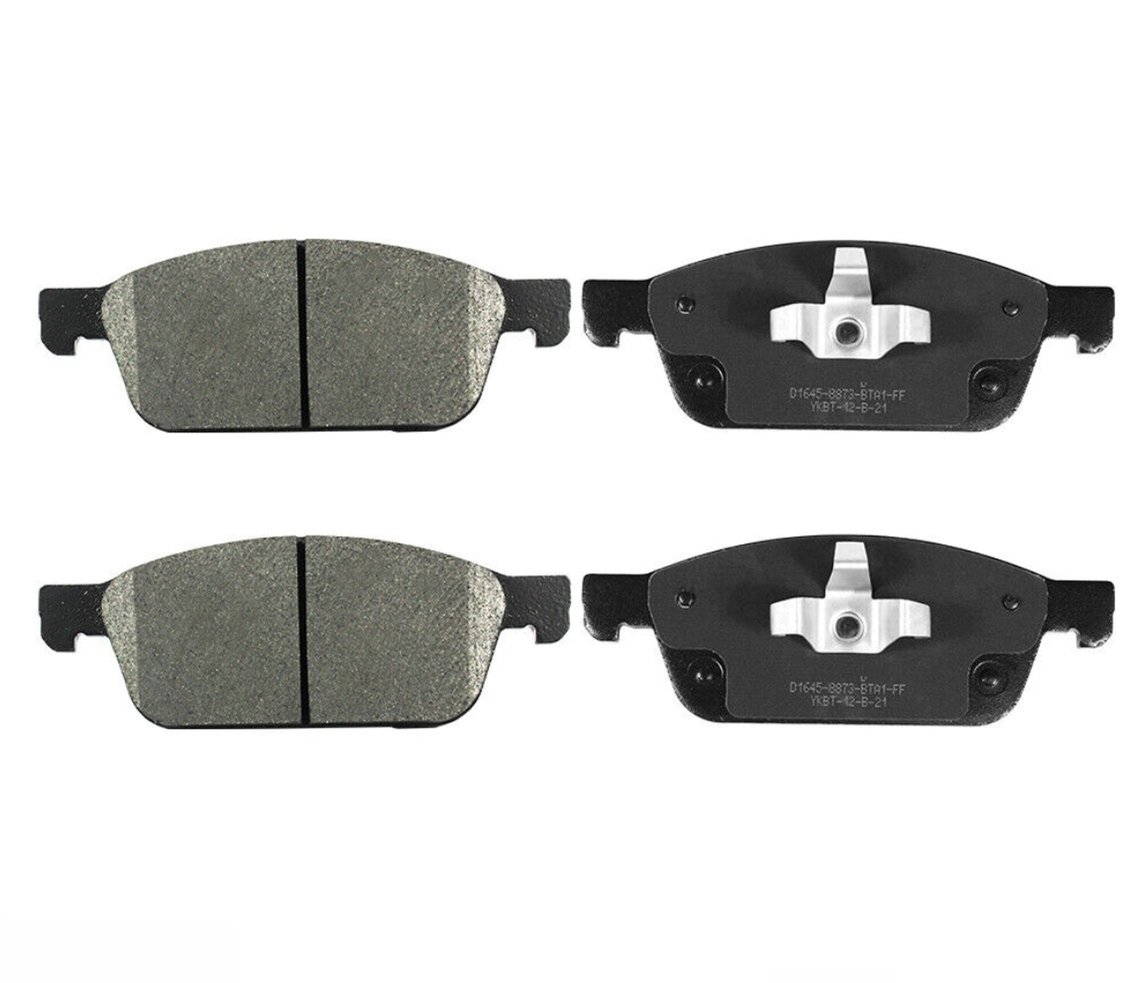 D1645 ford escape 2013 2019 front brake pads ceramic d1645 4