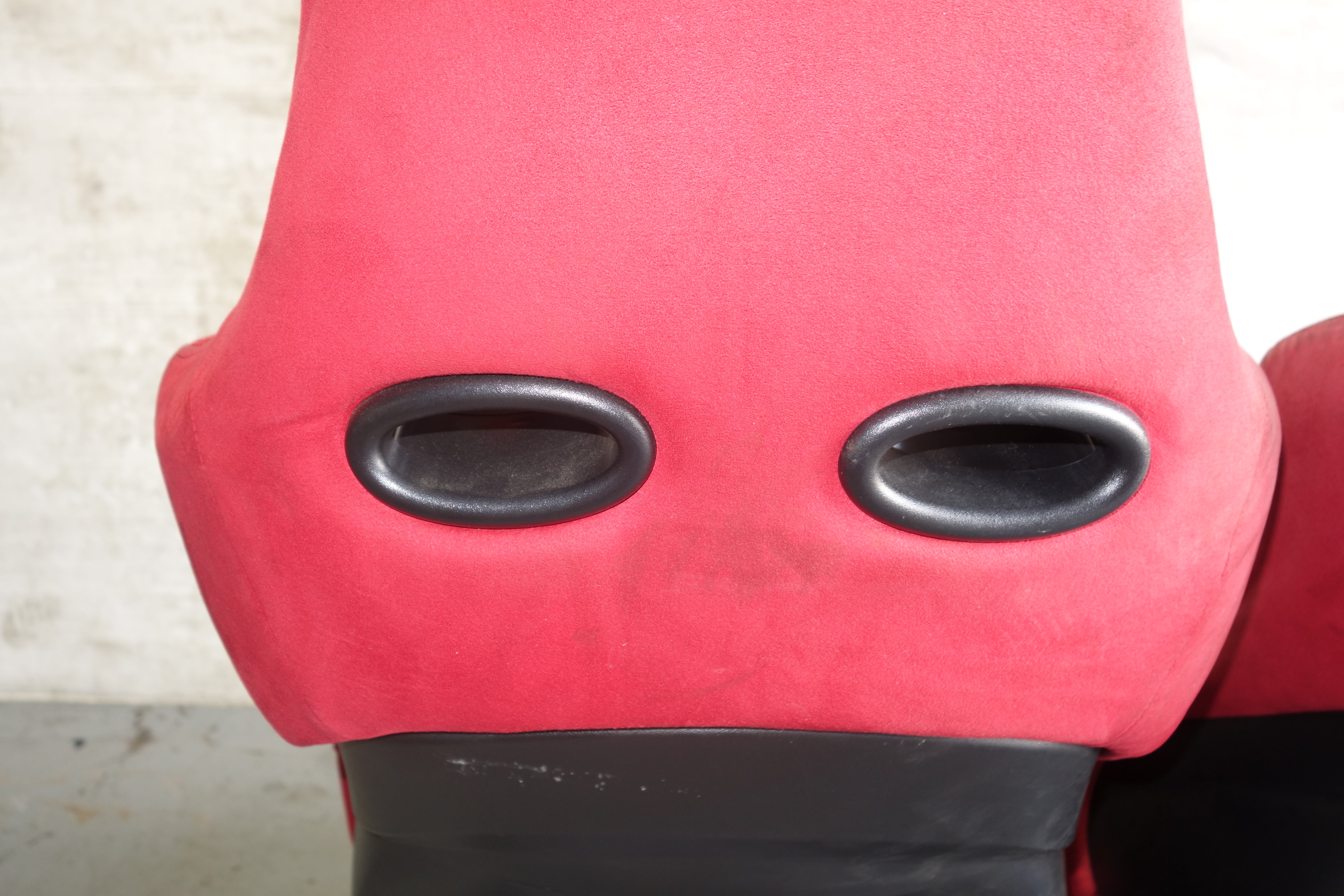 JDM Honda Civic Type R EP3 Recaro Seats Red Front Pair w/ Rails 2001–2005