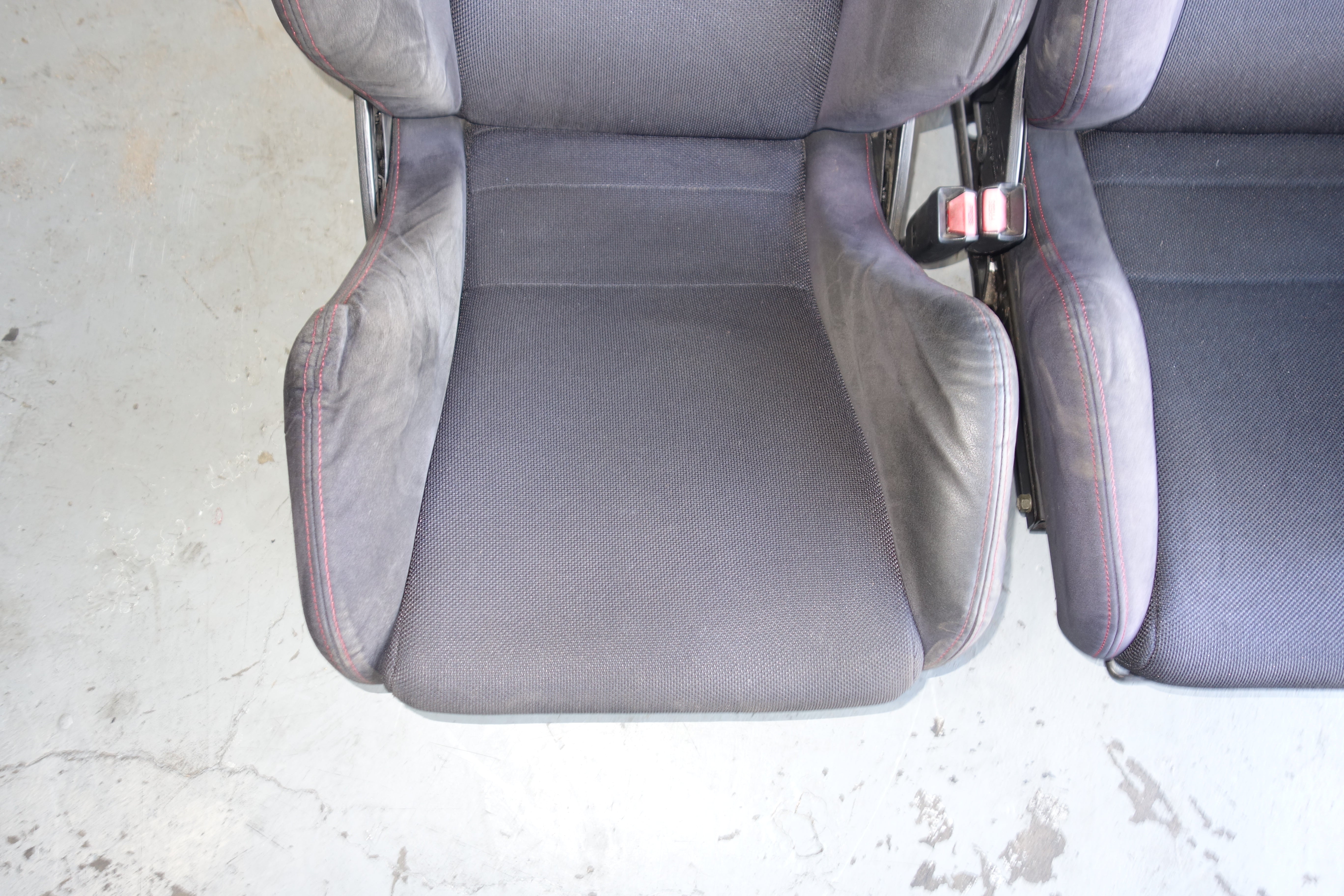 JDM Authentic Recaro SR3 Seats Black Pair Honda Integra DC2 OEM JDM Front Seats