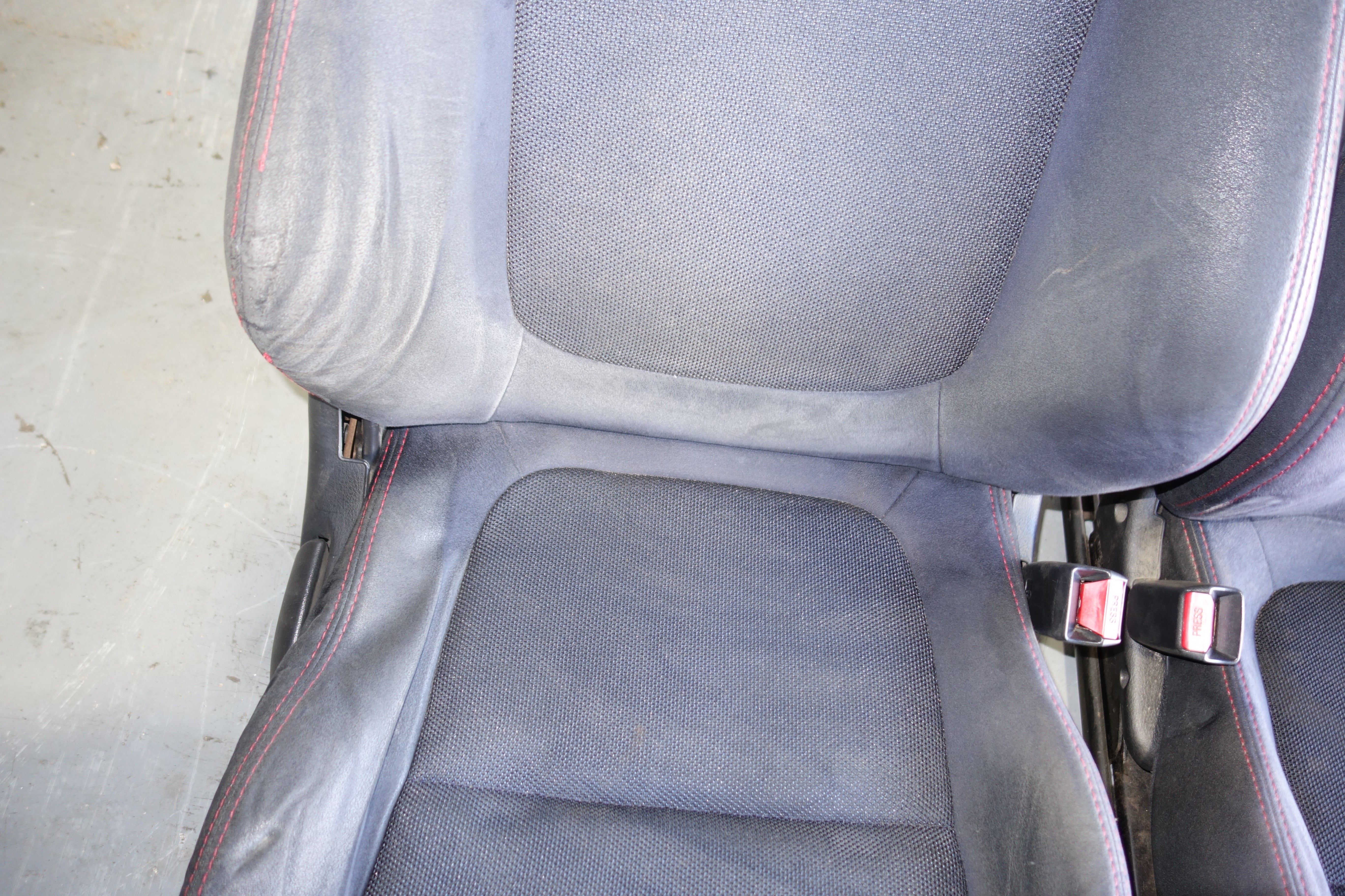 JDM Honda Integra Type R DC2 OEM Seat Set Front & Rear Black Suede 2-Door 1994–2001