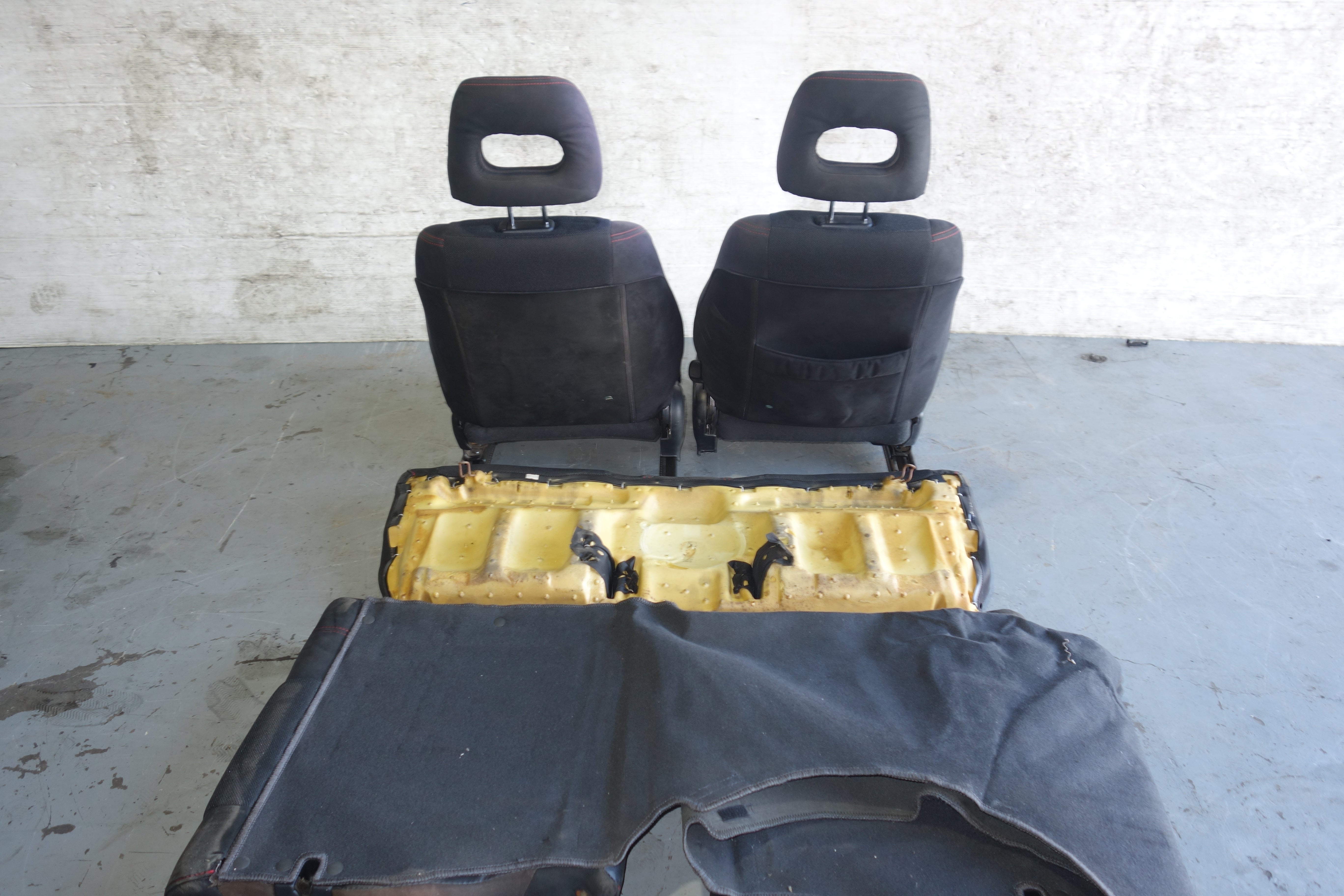 JDM Honda Integra Type R DC2 OEM Seat Set Front & Rear Black Suede 2-Door 1994–2001