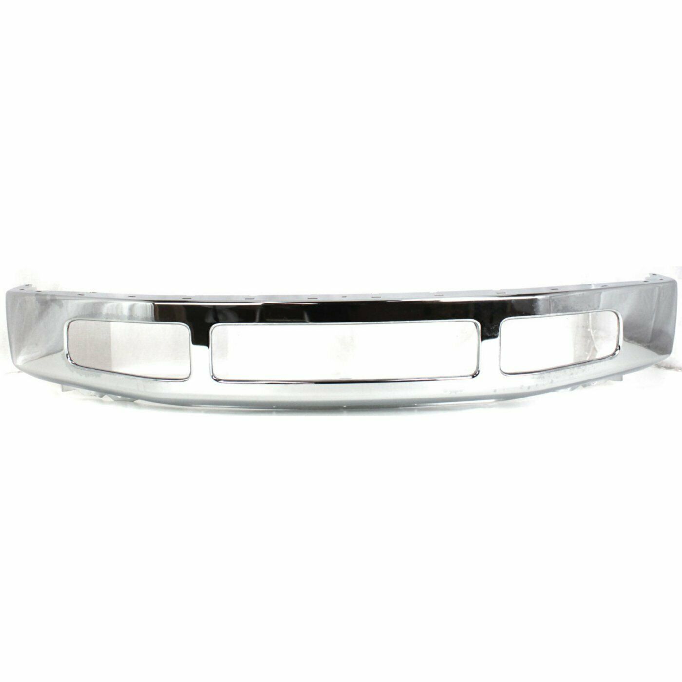 FORD PICKUP S-DUTY 2008-2016 — FRONT FACE BAR; CHROME ; W/O FLARE; F250/F350 2008-2010