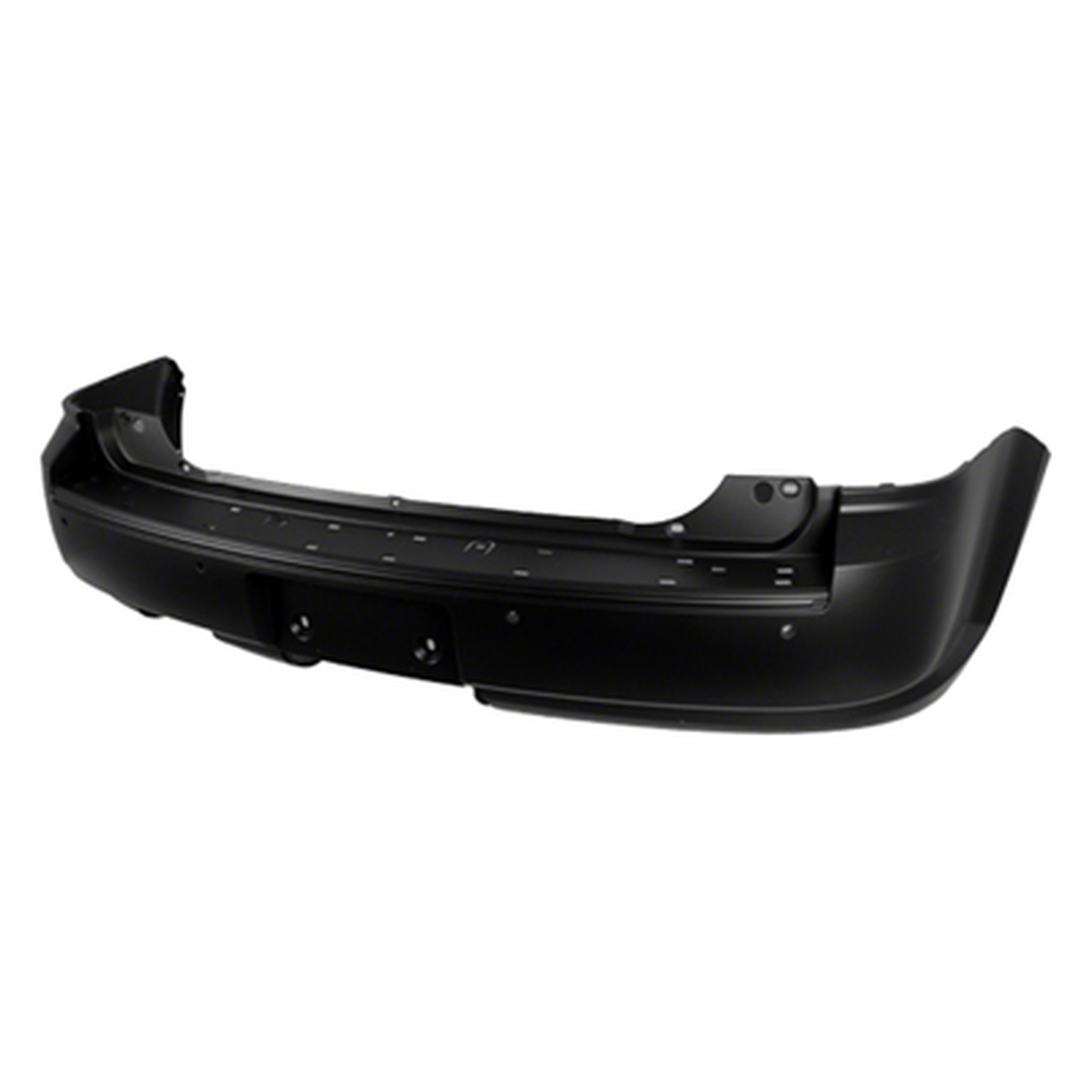 FO1100641 ford flex 2009 bumper rear primed without turbo with sensor with tow single exht 1
