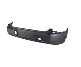 FORD BRONCO_SPORT 2021-2025 — REAR BUMPER; TEXTURED DARK GRAY; W/O TRAILER HITCH & SENSORS; 2021-2024