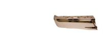 FORD PICKUP F150 2015-2017 — REAR FACE BAR LH; CHROME; W/O SENSORS; F150 2015-2020