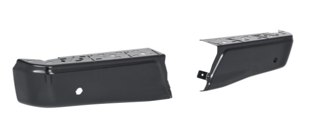 FORD PICKUP F150 2015-2017 — REAR FACE BAR( 2-PC LEFT+ RIGHT); BLACK; W/SENSOR; F150/RESPONDER 15-20