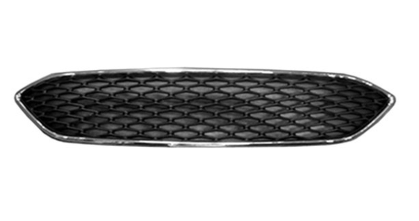FORD FOCUS 2012-2018 — GRILLE; FOR S/SE STANDARD MODELS; MATTE-BLACK/CHROME-MOLDING; FOCUS 2015-2018