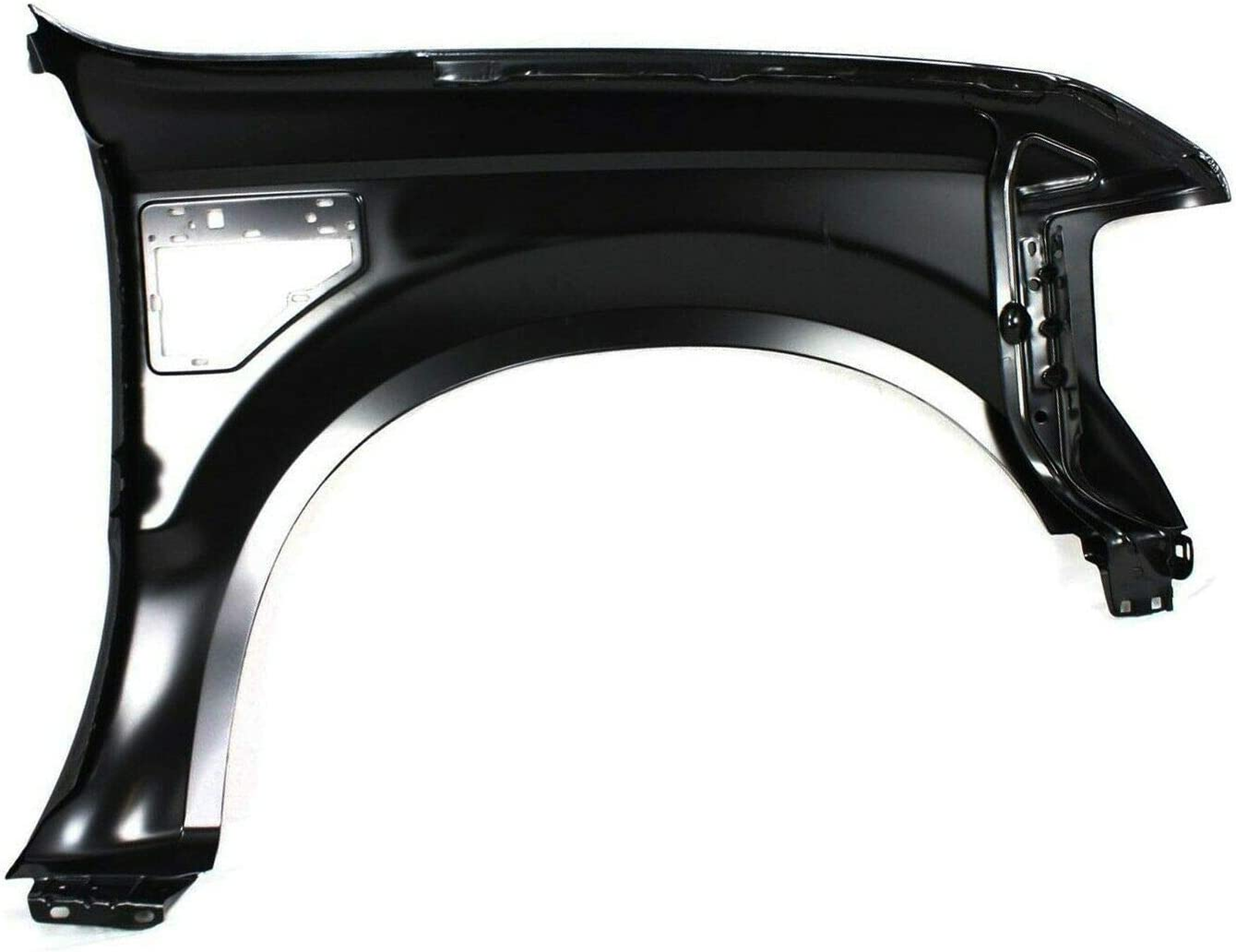 FO1240259 front left fender without wheel moulding hole fo1240259 4