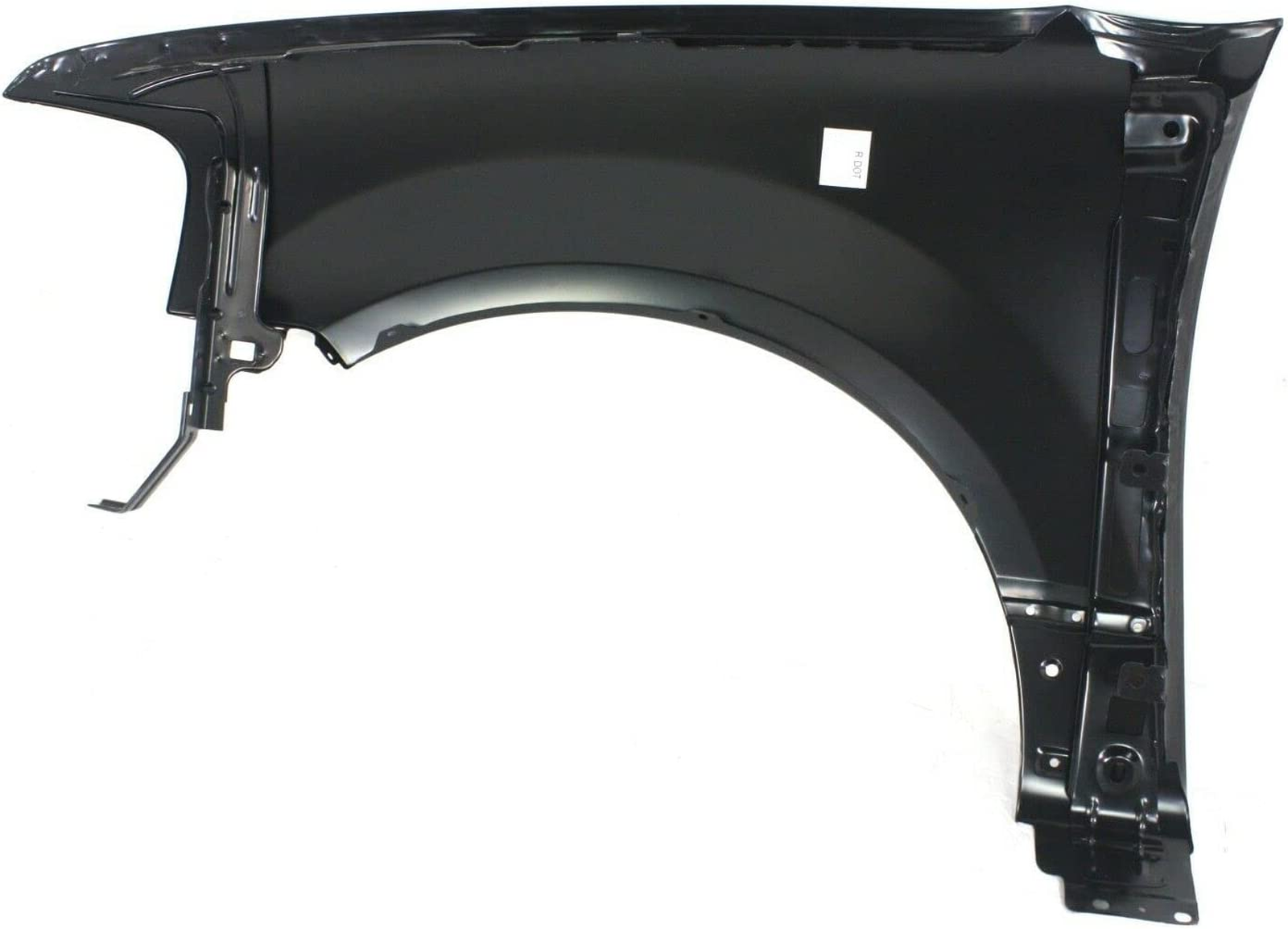 FO1241255 lincoln navigator 2007 2017 front right fender without wheel opg mldg hole fo124 5