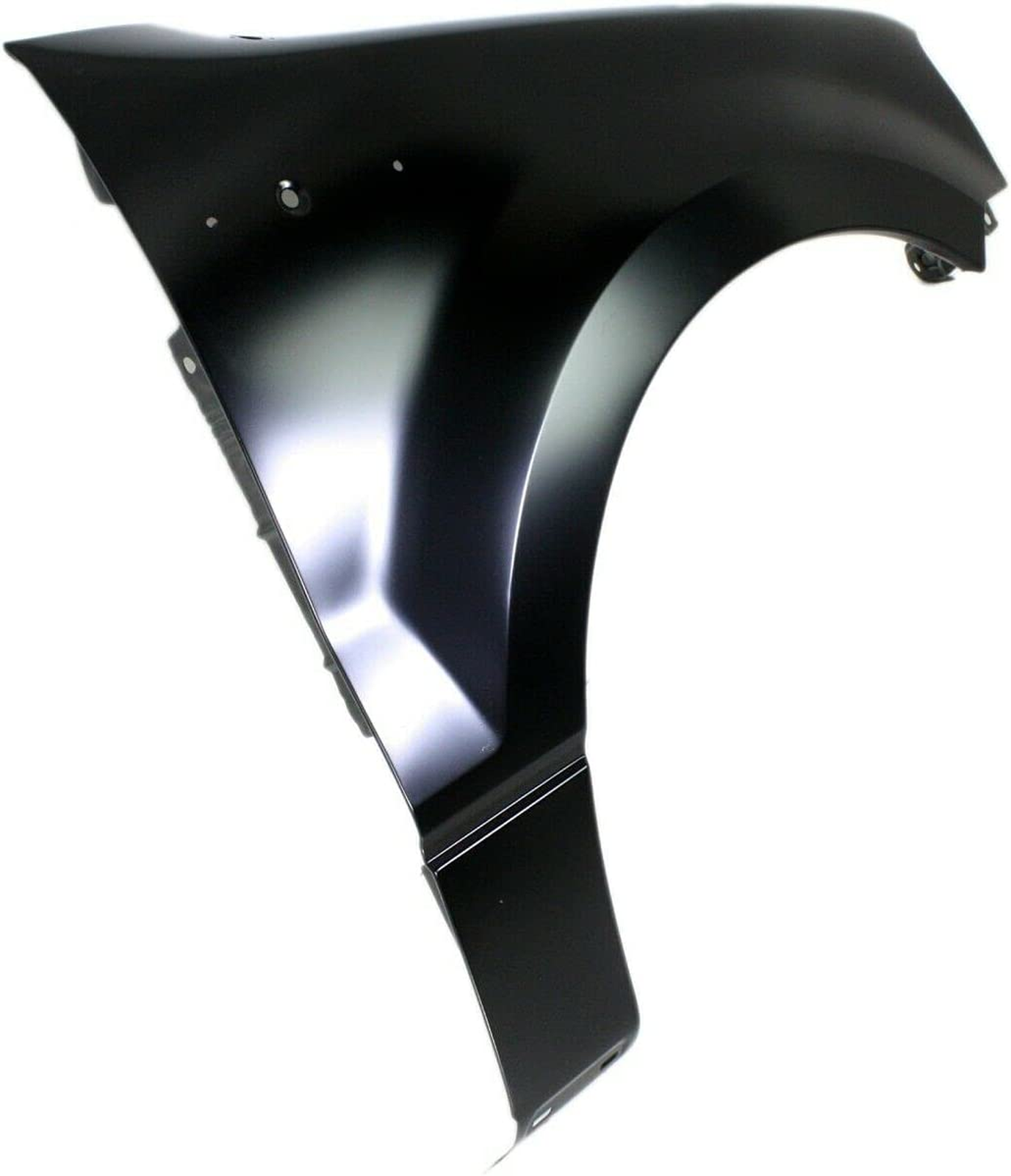 FO1241270C front right fender without flare with antenna hole capa fo1241270c 3