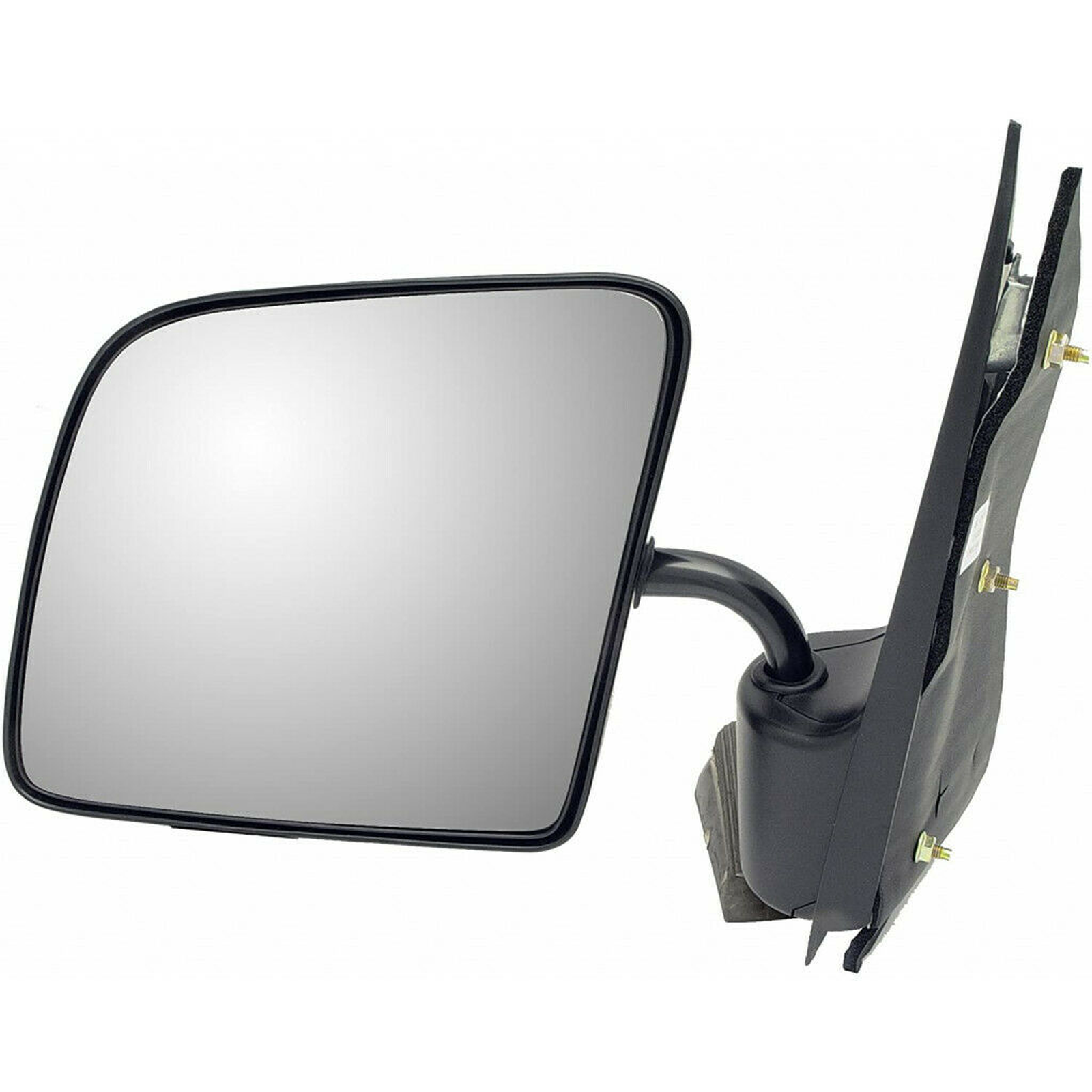 FO1320172 ford econoline 1992 2007 left side mirror manual with swing lock paddle type fla 2