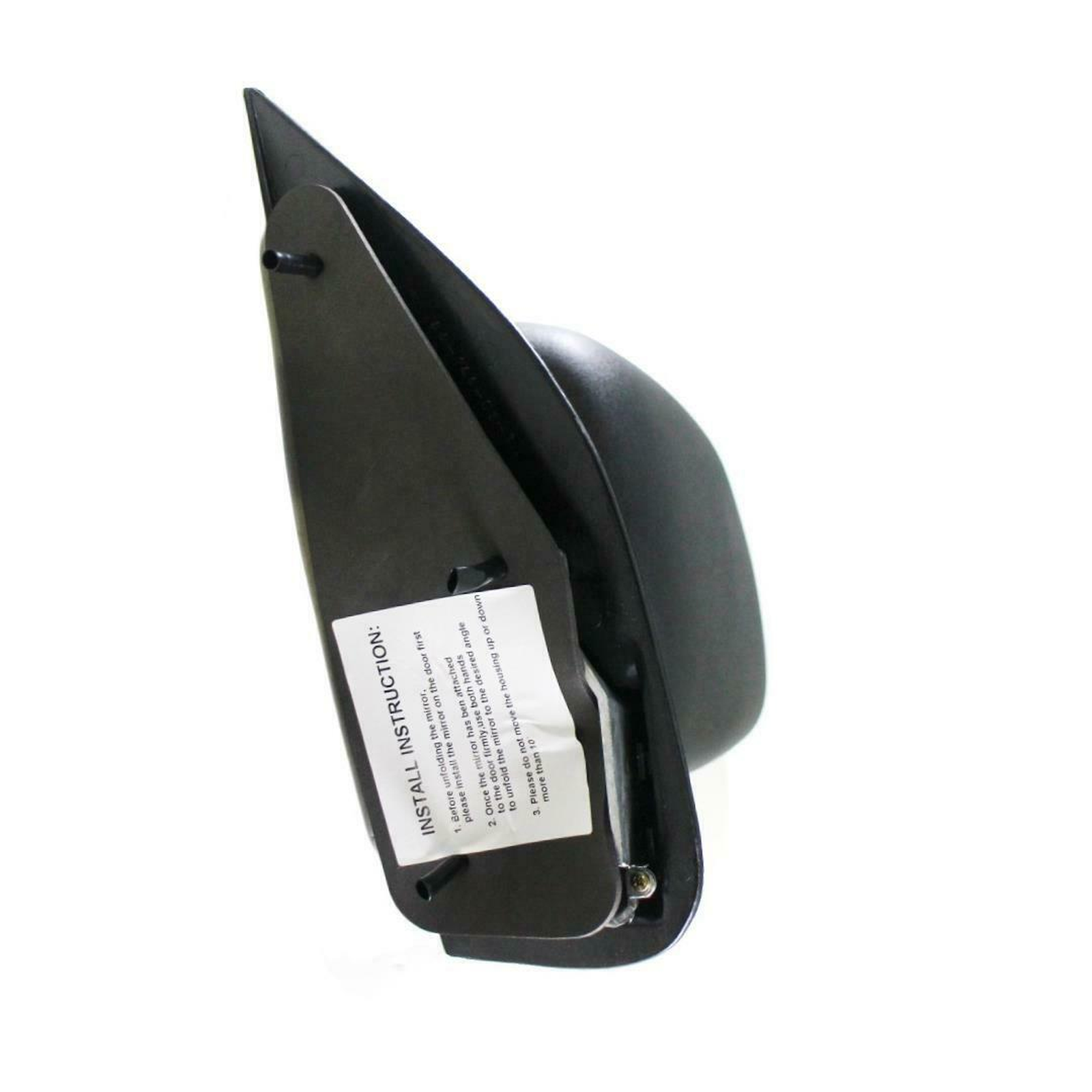 FO1320172 ford econoline 1992 2007 left side mirror manual with swing lock paddle type fla 5