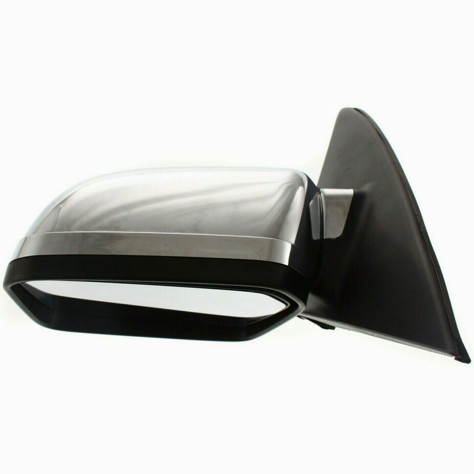 FO1320322 lincoln mkz 2007 2010 left side mirror power htd chrome with puddle lamp without 5