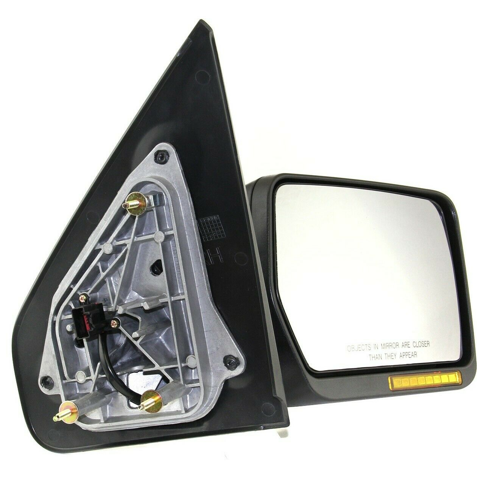 FO1321242 ford f 150 2004 2006 right side mirror power htd textured with signal without pu 3