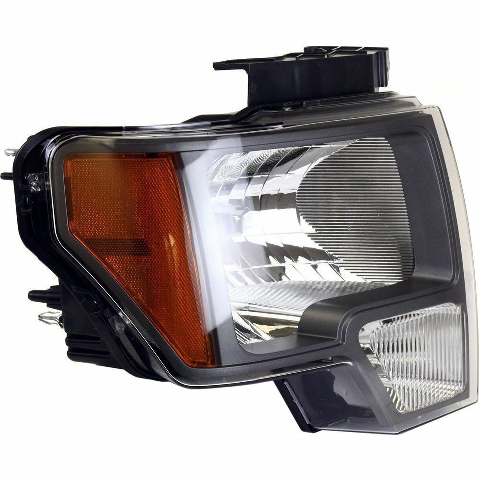 FO2502297 ford f 150 2010 left headlight fx2 model sterling gray trim hq fo2502297 3
