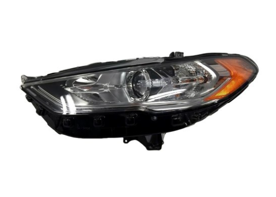 FORD FUSION 2017-2020 — HALOGEN HEADLIGHT LH; W/O SIGNATURE; FUSION/ENERGI/HYBRID ALL 2017-2020