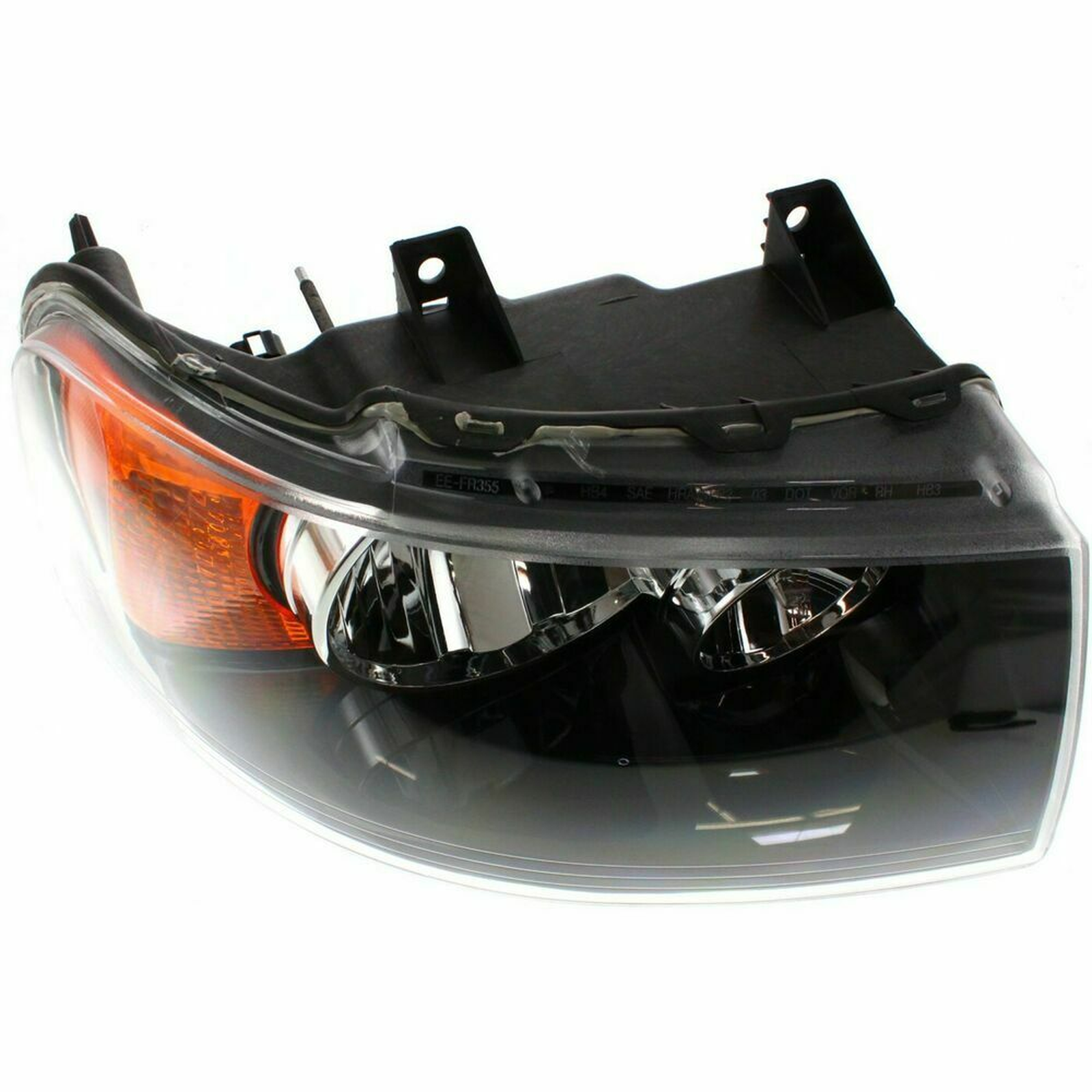 FO2503198 ford expedition 2003 2006 right headlight black bezelw off road pkg hq fo2503198 5