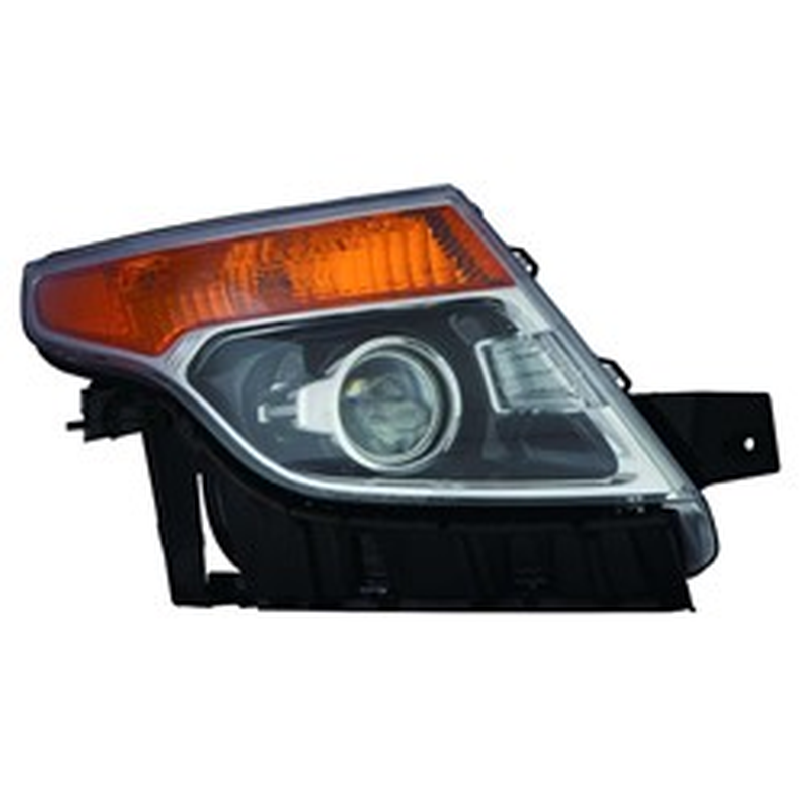 FO2503328 ford explorer 2013 2015 right headlight halogen without strobe lamp police model 1