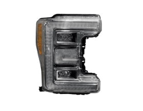 FORD PICKUP S-DUTY 2017-2022 — LED HEADLIGHT RH; W/O BLACK TRIM MOLDING; SUPERDUTY/F450/F550/F600 2020-2022