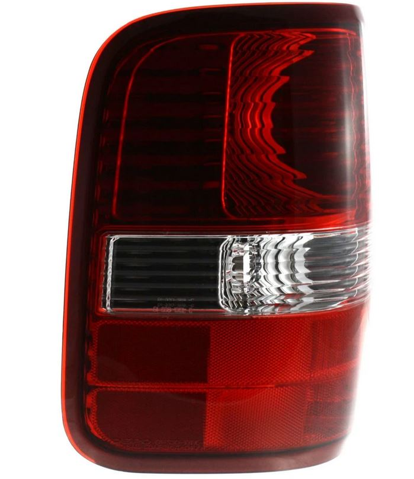 FO2800182 ford f 150 2004 2008 left taillight styleside model with red lens with housing e 2