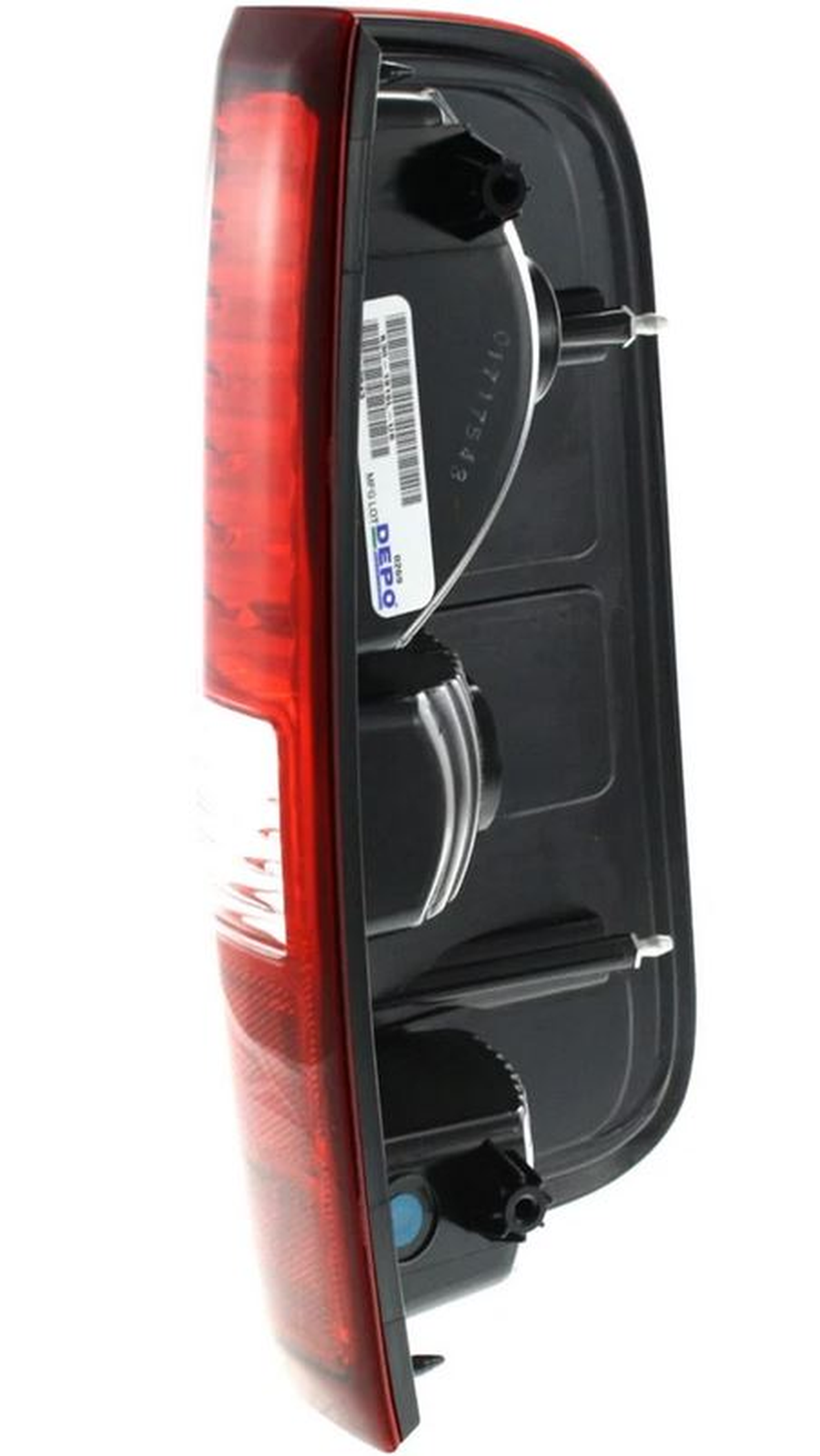 FO2800182 ford f 150 2004 2008 left taillight styleside model with red lens with housing e 3