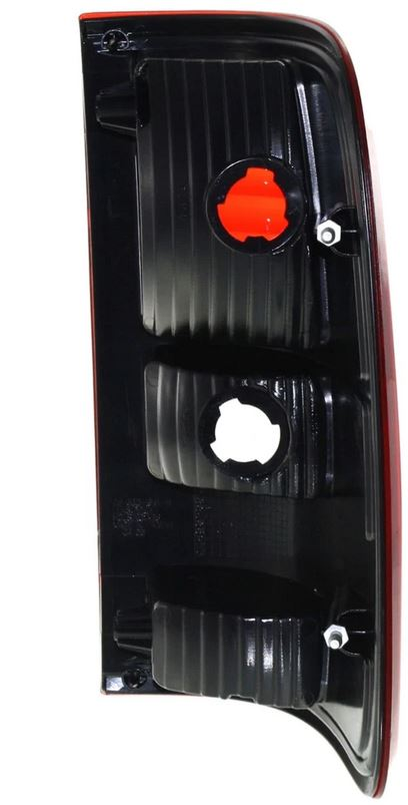 FO2800182 ford f 150 2004 2008 left taillight styleside model with red lens with housing e 4