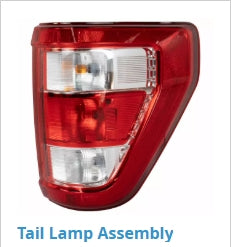 FORD PICKUP F150 2021-2023 — HALOGEN TAIL LIGHT RH; W/O BLIND SPOT; 2021-2023 (ML3Z13404A/E)