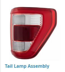 FORD PICKUP F150 2021-2023 — LED TAIL LAMP RH; W/ BLIND DETECTION; W/O ON-BOARD SCALES; 2021-2023 (ML3Z13404C )