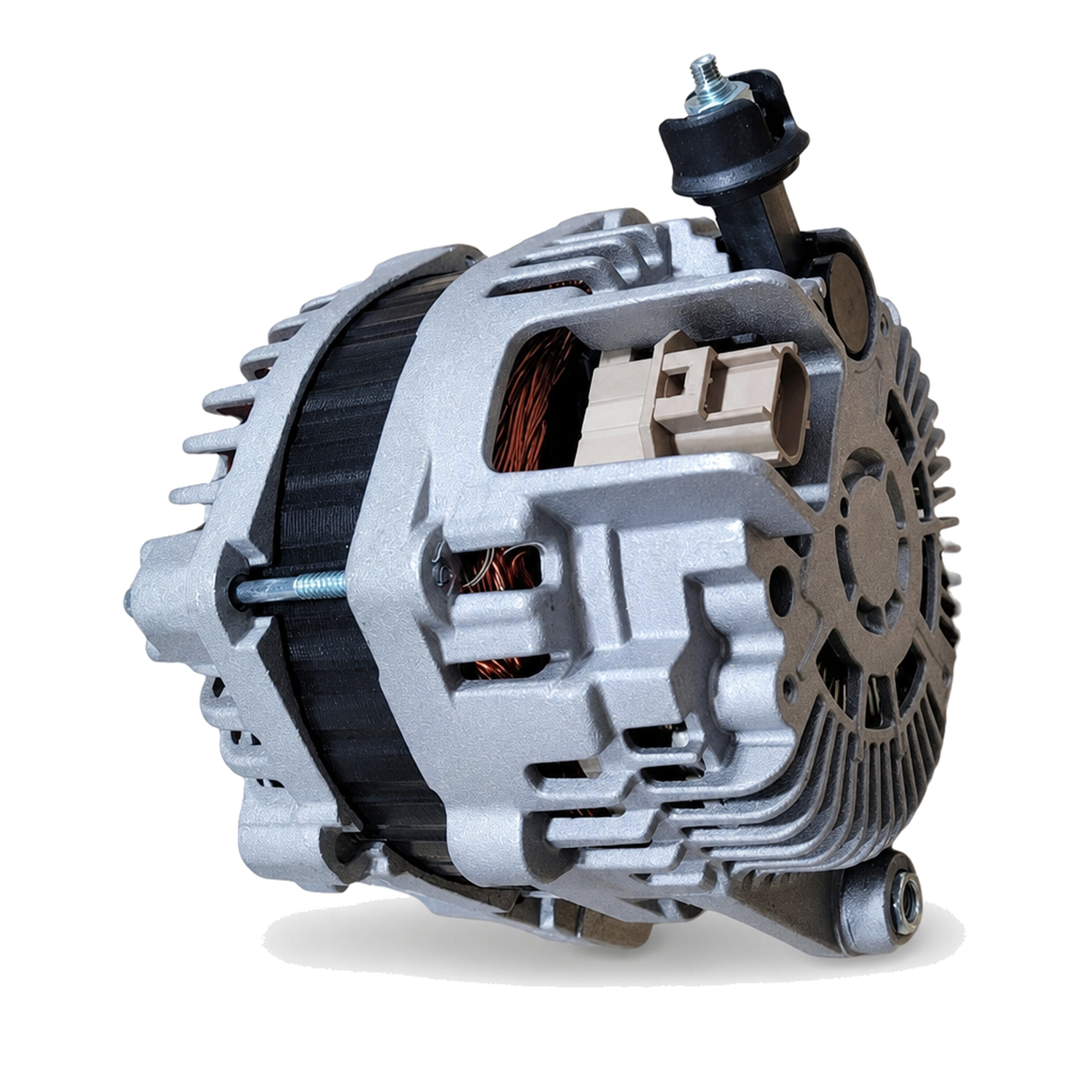 Ford Explorer Police Interceptor Sedan Police Interceptor Utility Flex Taurus 3.5L Alternator DG1T-10300-DA 2013-2019 image 2