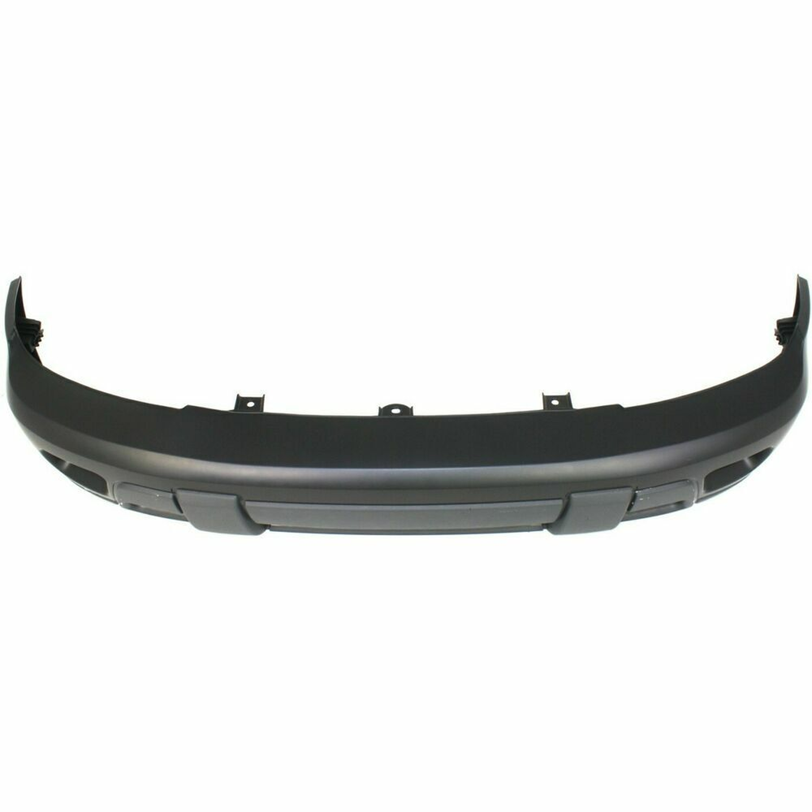GM1000672 chevrolet trailblazer 2002 2005 bumper front smooth primed with fog lamp hole gm 5