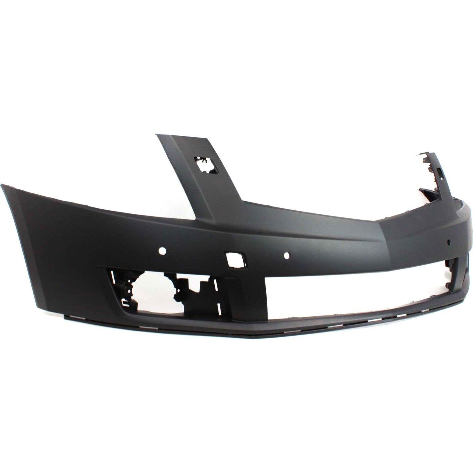 GM1000914 cadillac srx 2010 2012 bumper front upper primed with sensor with washer hole gm 3