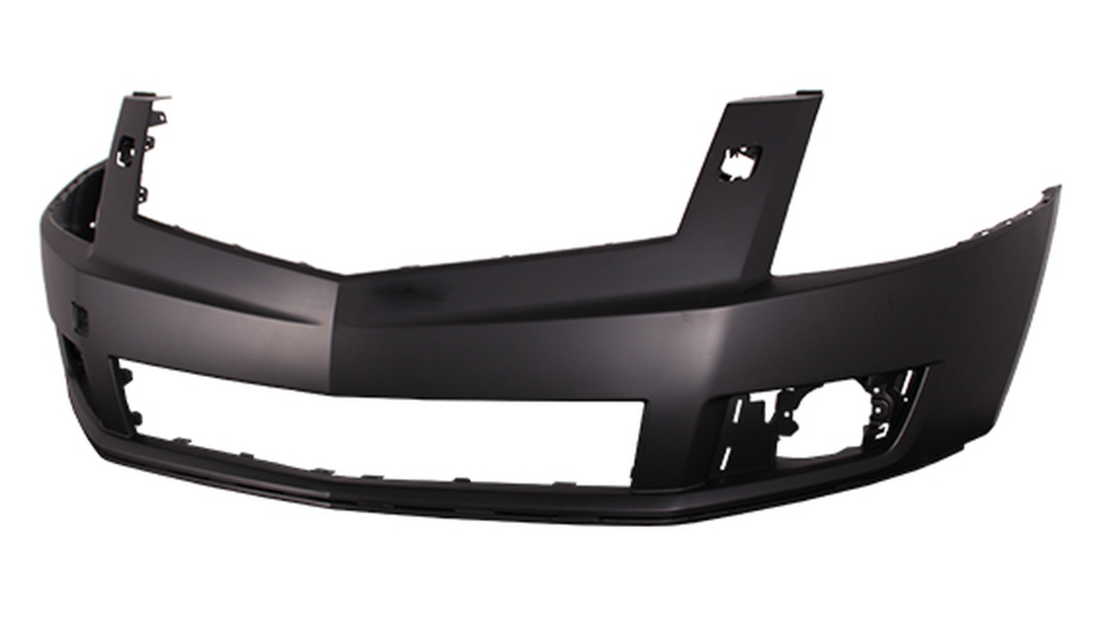 GM1000915 cadillac srx 2010 2012 bumper front upper primed without sensor with washer hole 1