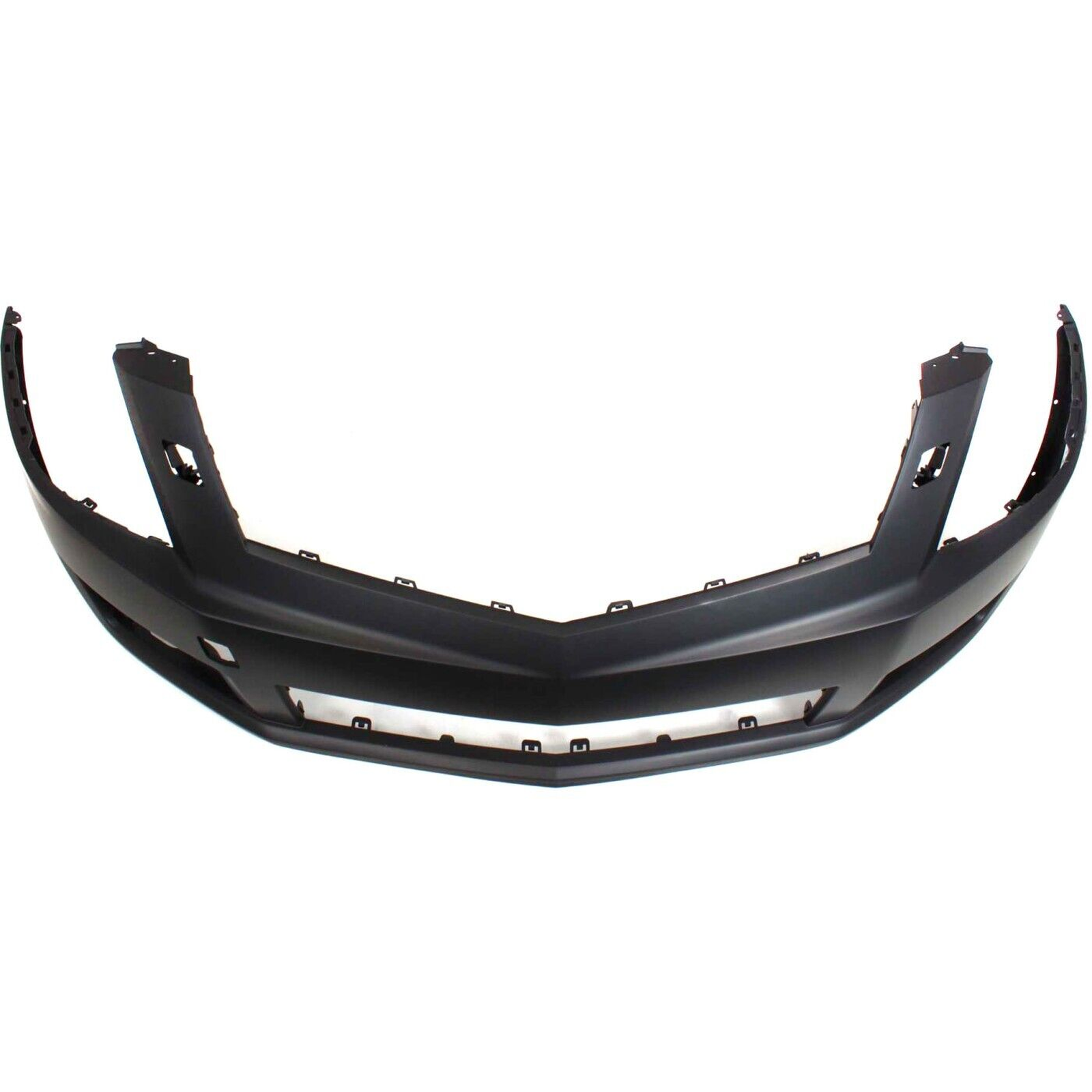GM1000915 cadillac srx 2010 2012 bumper front upper primed without sensor with washer hole 5
