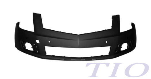 CADILLAC SRX 2010-2016 — FRONT BUMPER UPPER PRIMED; W/SENSOR HOLE; W/O WASHER HOLE; SRX 2010-2012