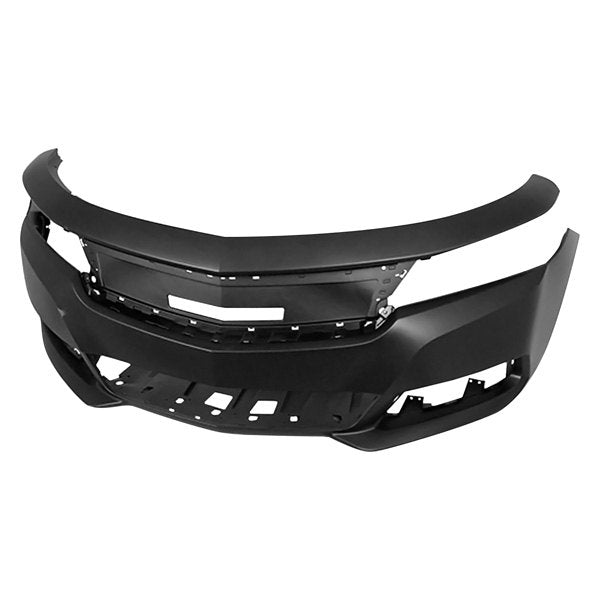 CHEVROLET IMPALA 2014-2020 — FRONT BUMPER PRIMED;W/O ADAPTIVE CRUISE; W/ ACTIVE SHUTTER; IMPALA 2014-2019