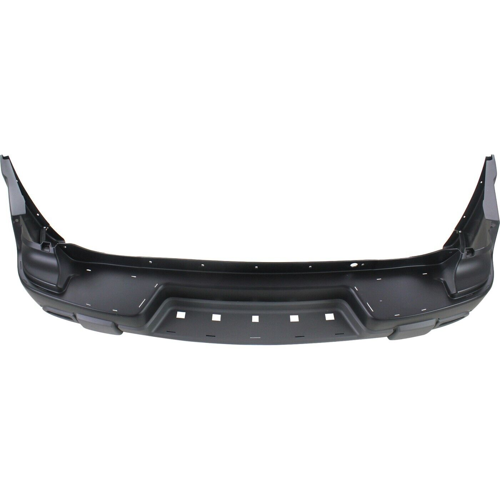 GM1100663 chevrolet trailblazer 2002 2007 bumper rear upper primed lower textur gm1100663 4