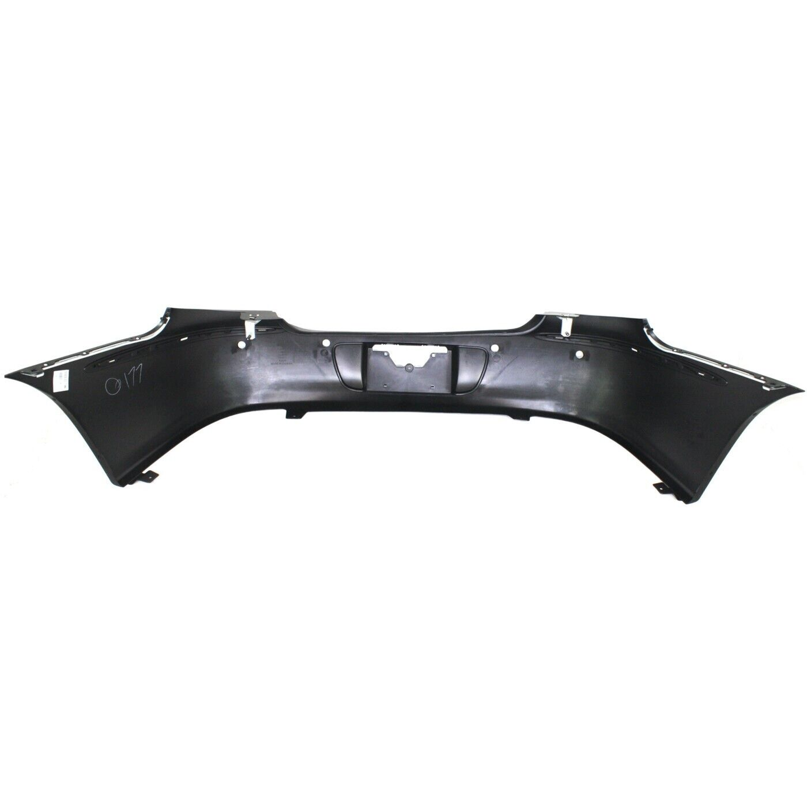 GM1100707 buick lacrosse 2005 2009 bumper rear primed with chrome pkg with sensor cxl cxs 4