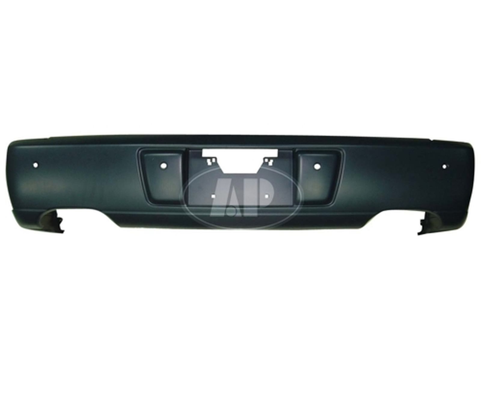 GM1100776 bumper rear with sensor hole primed gm1100776 1