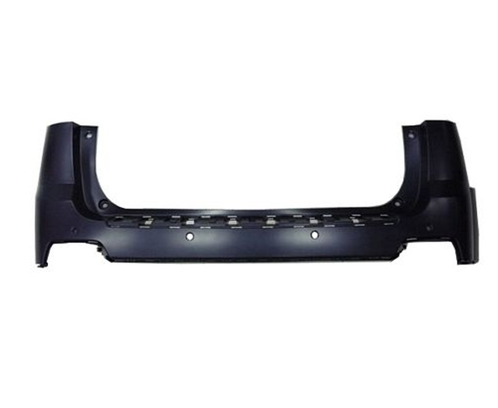 GM1100863 gmc terrain 2010 2015 bumper rear with sensor hole primed gm1100863 1