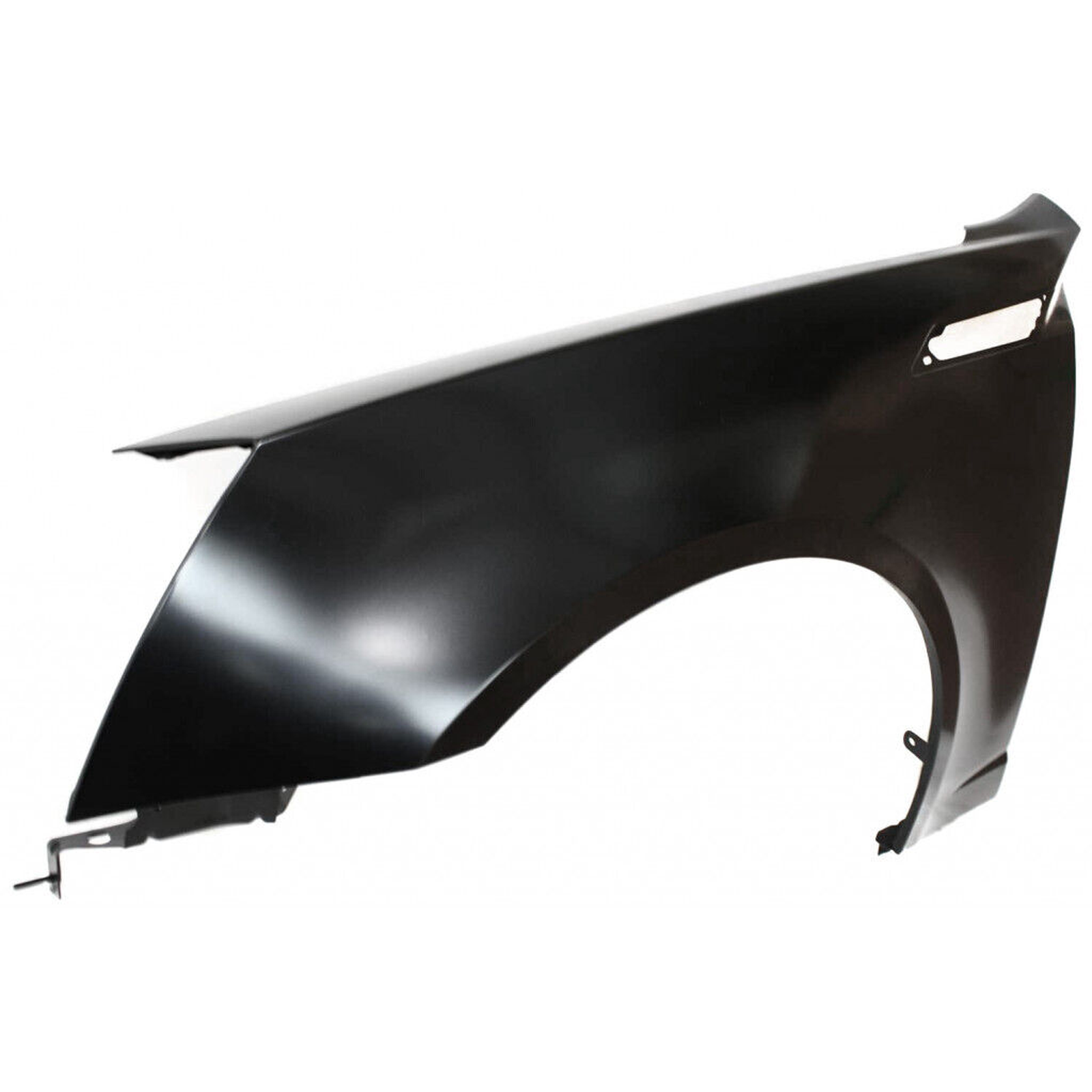 GM1240353 cadillac cts 2008 2015 front left fender with side lamp hole steel gm1240353 4