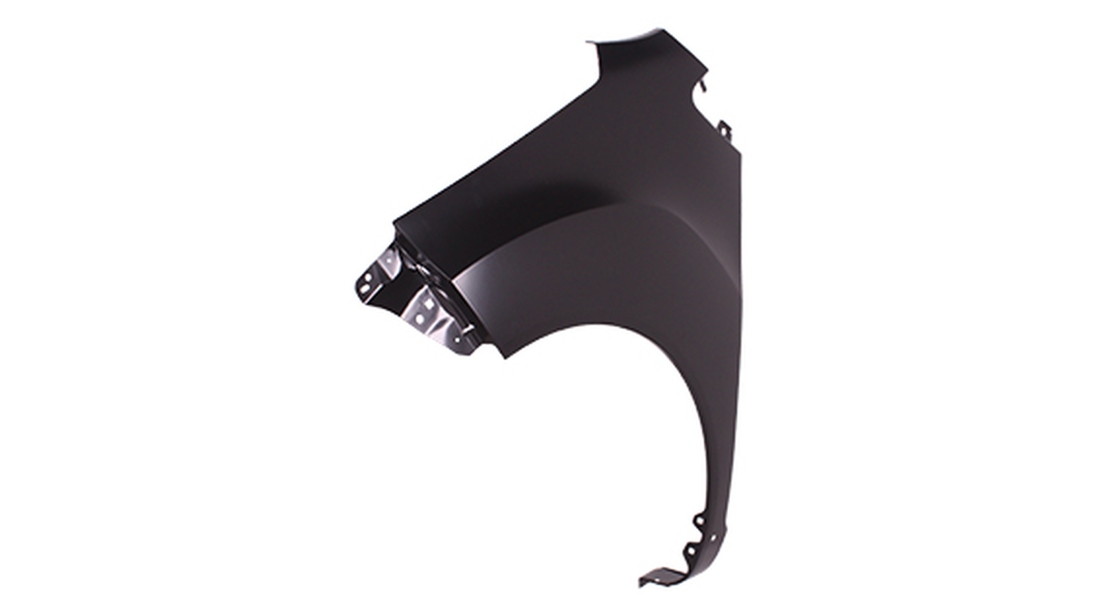 GM1240378C chevrolet spark 2013 2015 front left fender with moulding without marker capa gm 1
