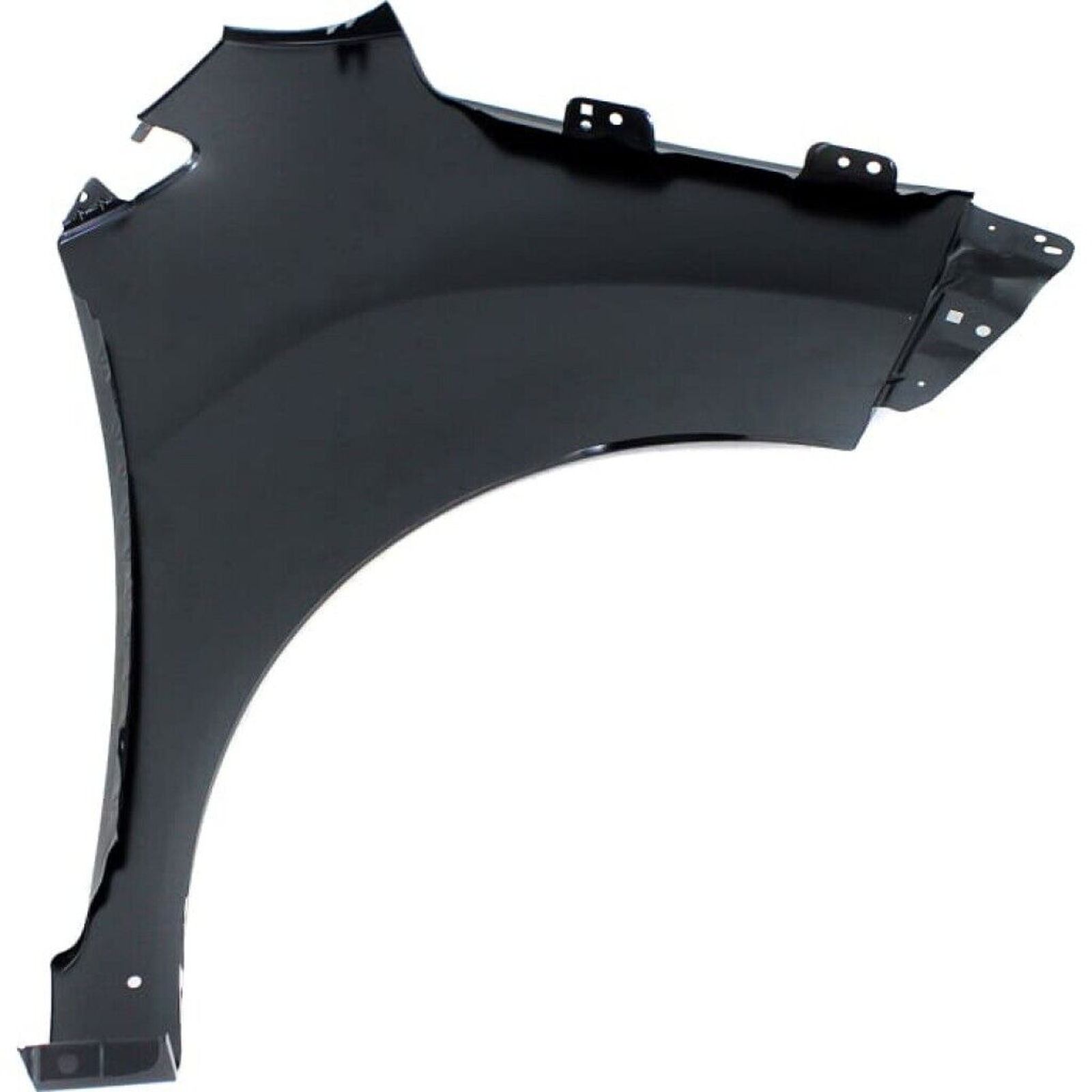 GM1240378C chevrolet spark 2013 2015 front left fender with moulding without marker capa gm 4