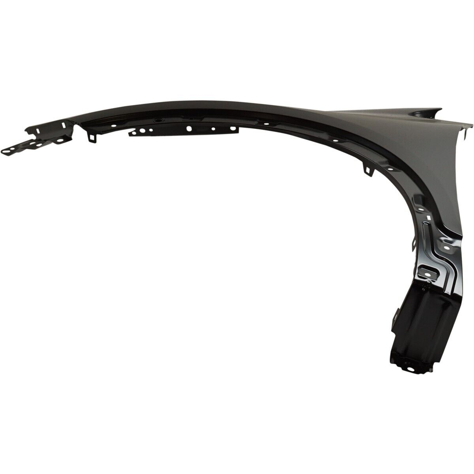 GM1240401U buick encore 2017 2022 front left fender without side lamp hole steel gm1240401u 4