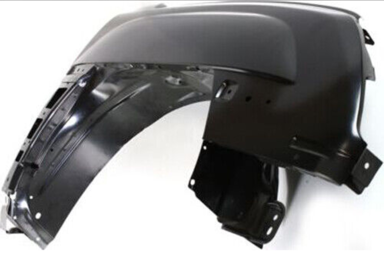 GM1241292 chevrolet avalanche 2002 2006 front right fender with body cladding gm1241292 2