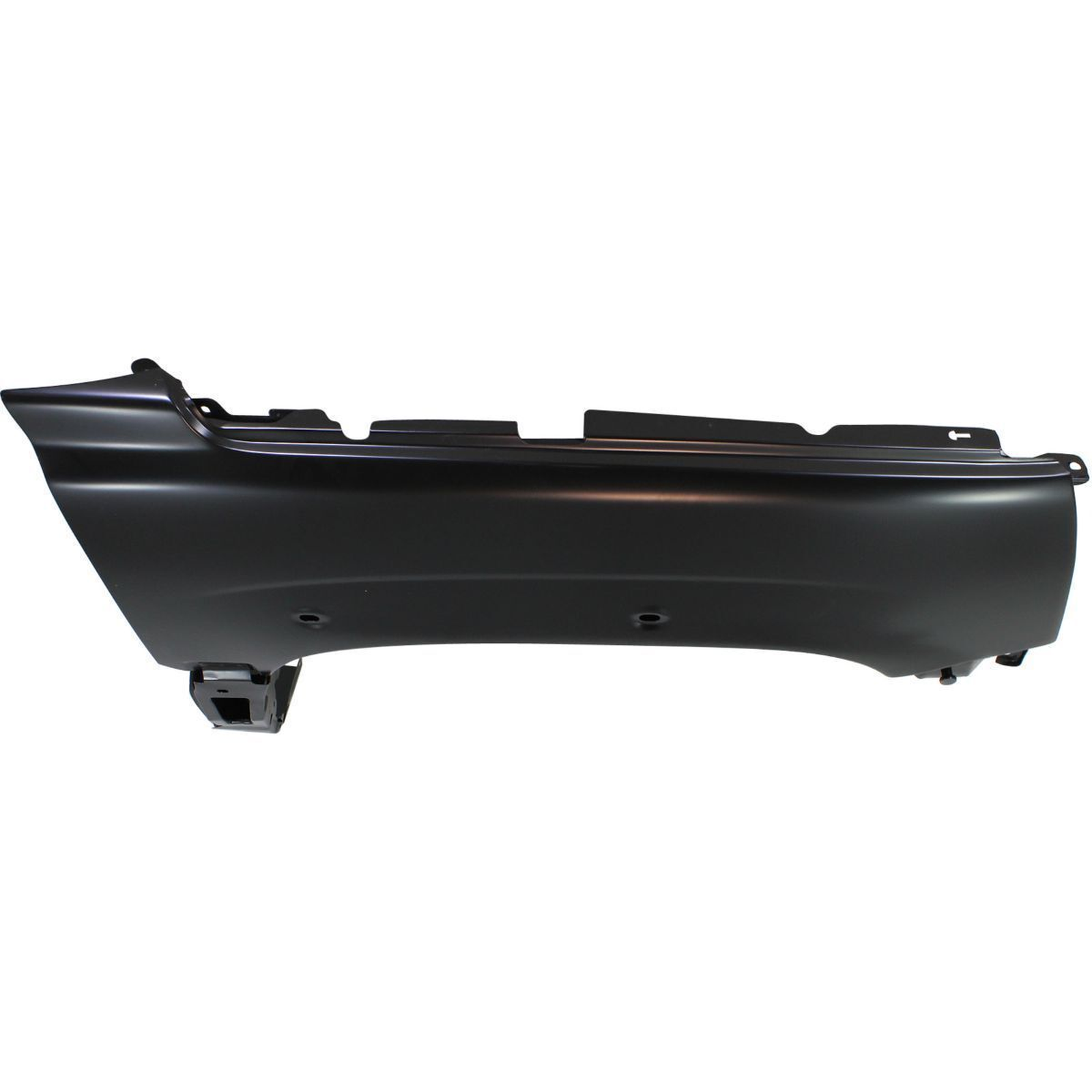 GM1241310 cadillac escalade 2002 2006 front right fender with clad hole gm1241310 4