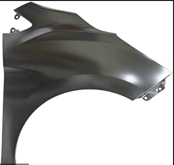 CHEVROLET SPARK 2016-2022 — FENDER RH; STEEL; W/O ROCKER MOLDING; 2016-2022