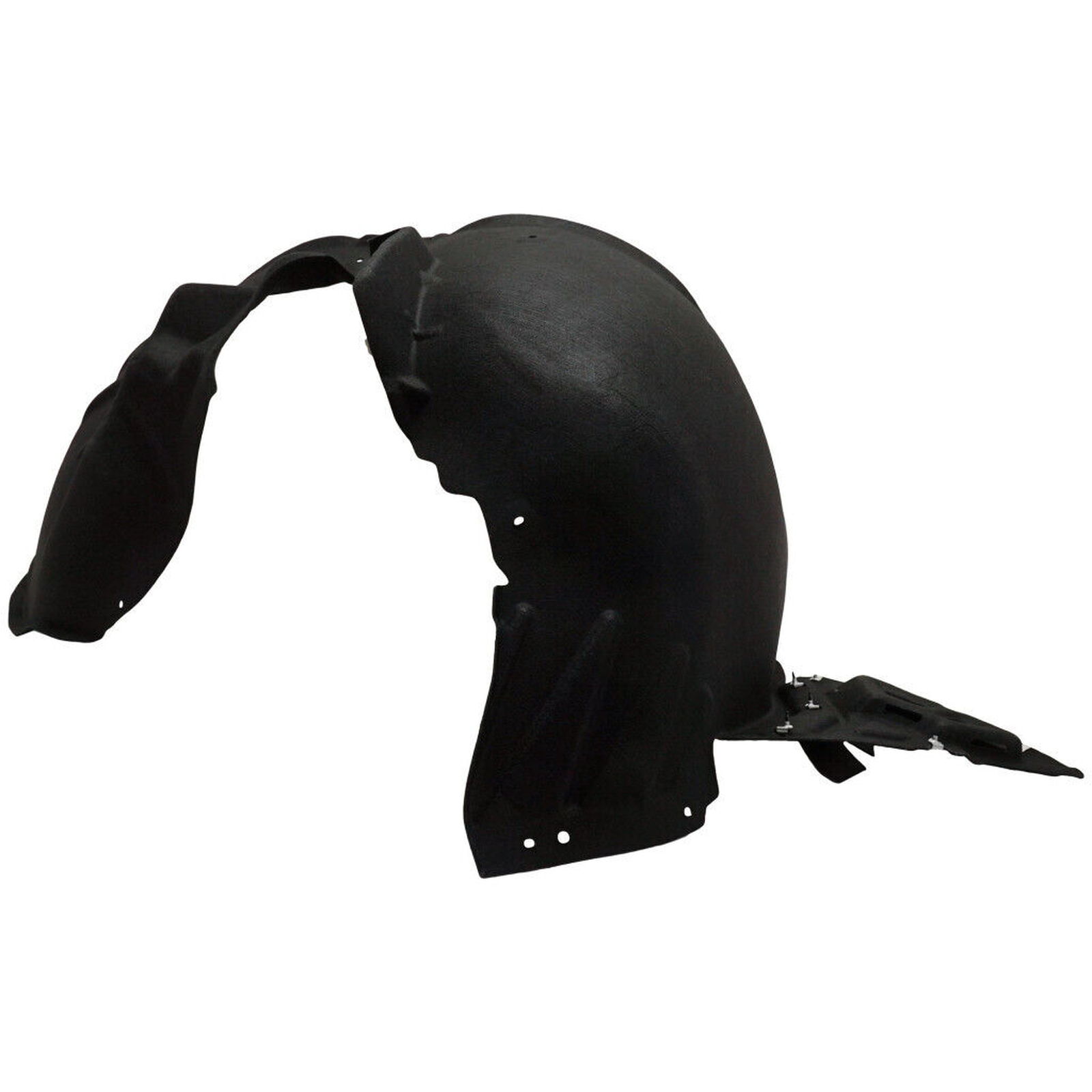 GM1248302 chevrolet malibu 2019 front left fender liner heat formed with fuel ext pkg gm12 3